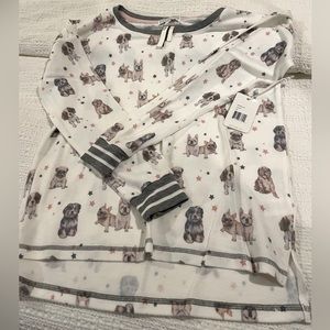 PJ Salvage pajama shirt *NWT*  🐶💕 SO soft!